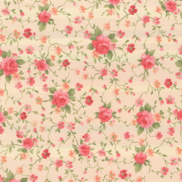 Roses-Mimos (Роза-Мимоза) - интерьерные ткани saten-roses-coor-4beige