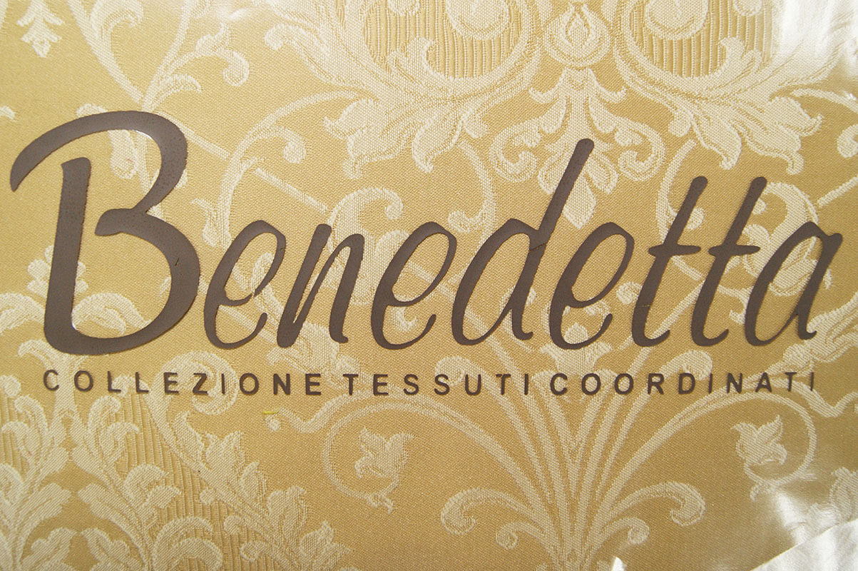 Портьерная и негорючая ткань Benedetta