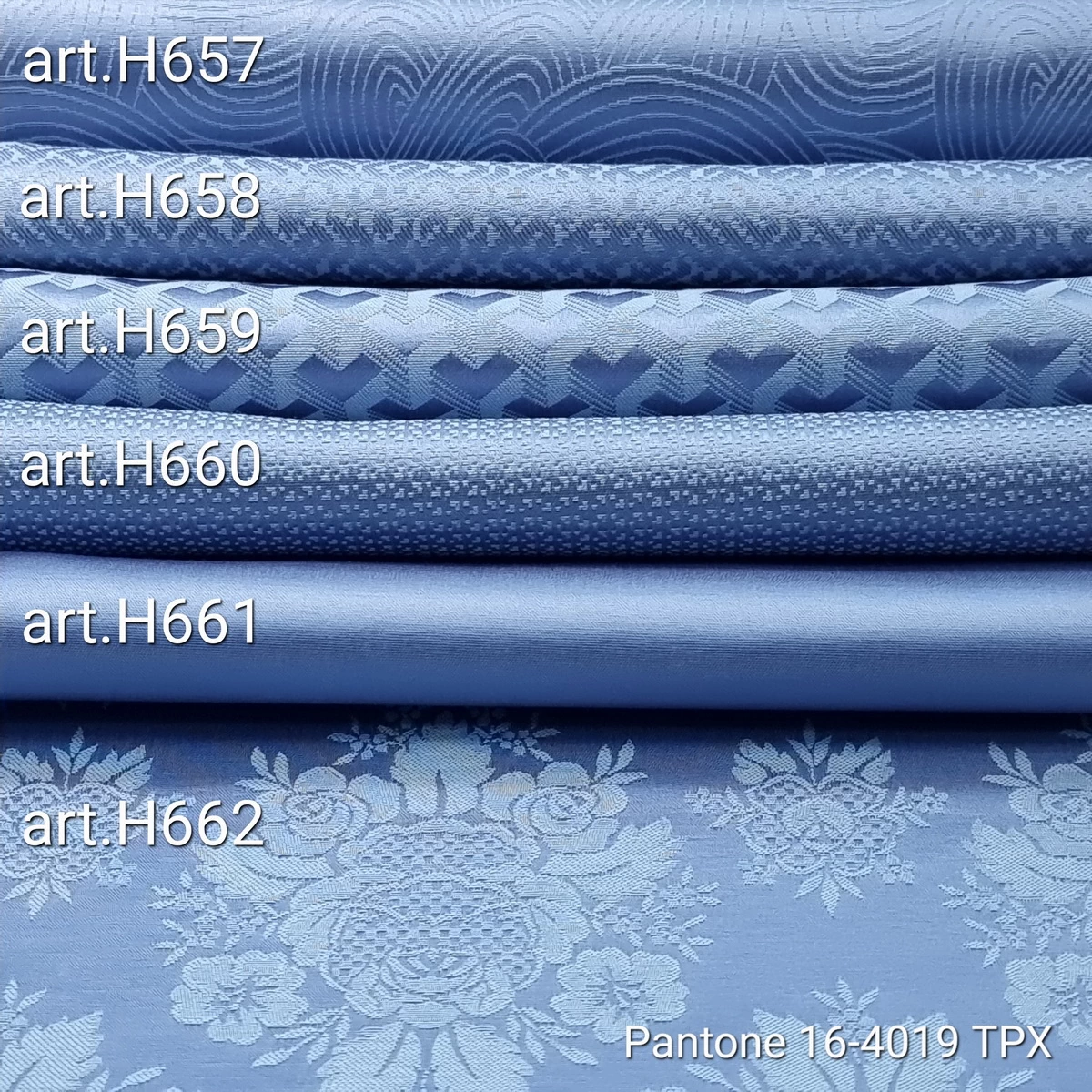 Porto Cervo - каталог профессиональных скатертных тканей в разных дизайнах и цветах - 170105